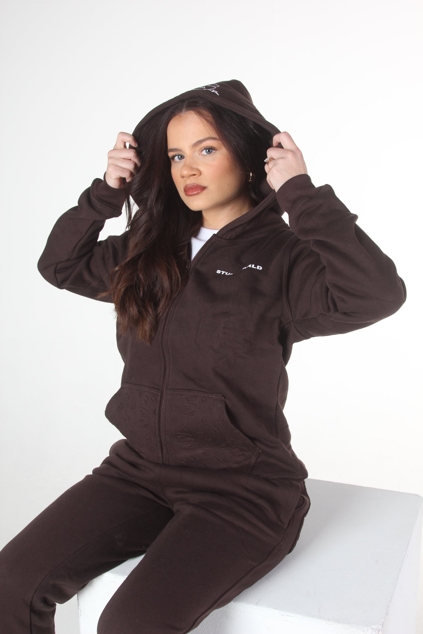 Cocoa full-zip Hoodie / WOMENS