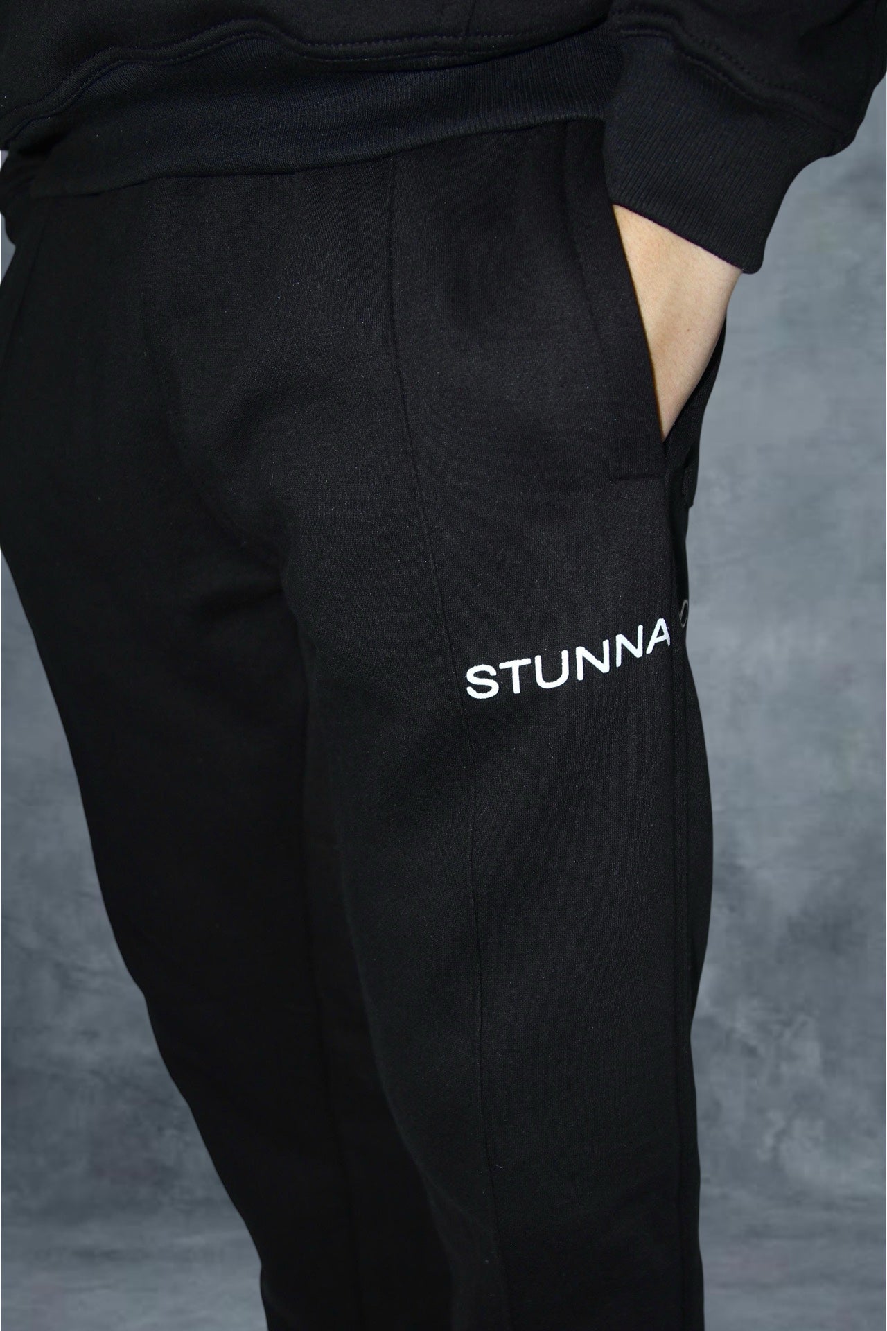 Black Stunna Trackpants / MENS