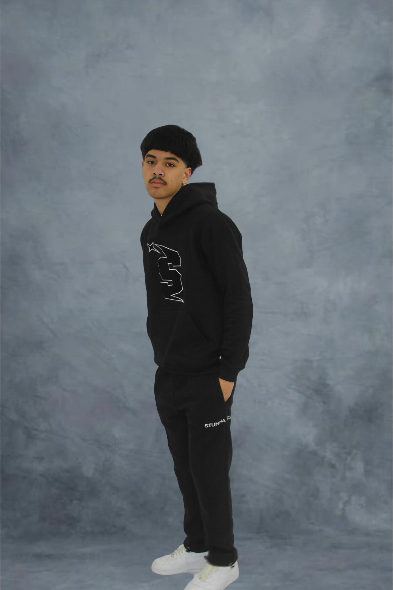 Black Stunna Trackpants / MENS