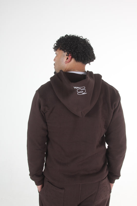 Cocoa full-zip Hoodie / MENS